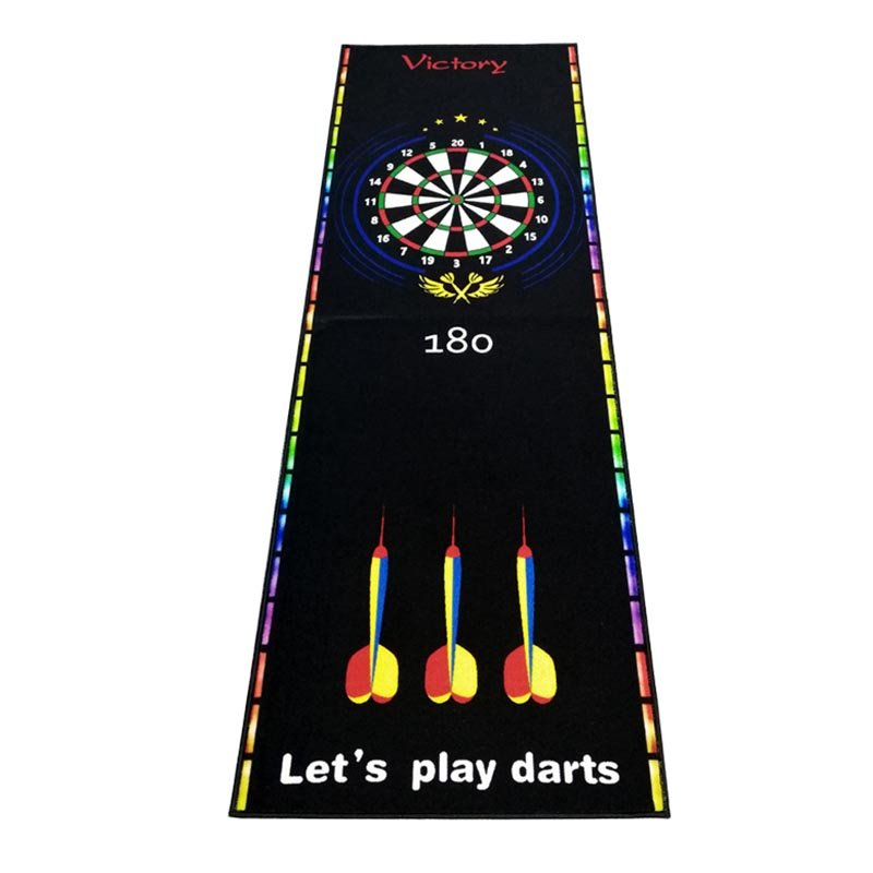 Custom printed dart carpet protective mat dart mat