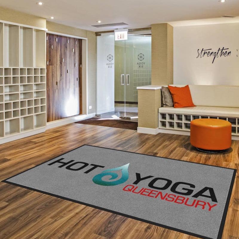 Custom Rugs logo mat For Gyms, Fitness Centers, and Dance Studios