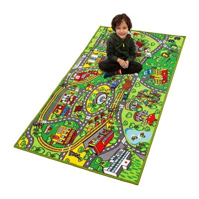 world map rug