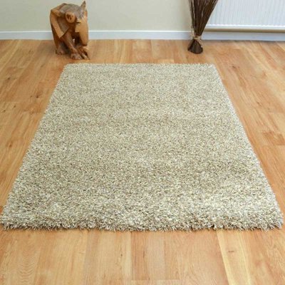 New Soft Plain Shaggy Washable Non Slip Room Rug