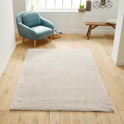 Soft polyester runner rug shag carpet for hallway