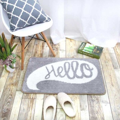 Soft Microfiber Printed Bath Mat-07
