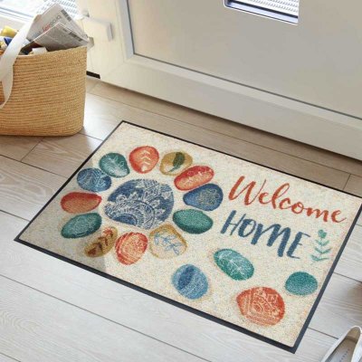Custom door mat with rubber backing-03