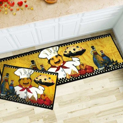 Custom 3 piece kitchen rug sets