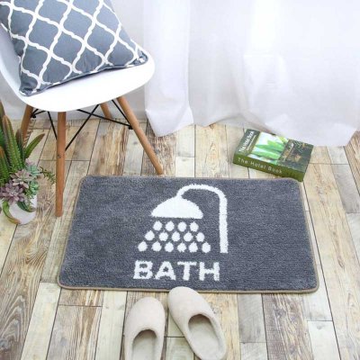 Soft Microfiber Printed Bath Mat-07