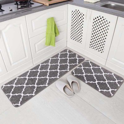 Custom 3 piece kitchen rug sets